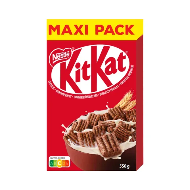 Hommikusöögihelbed Nestlé Kit Kat, NESTLÉ, 550 g