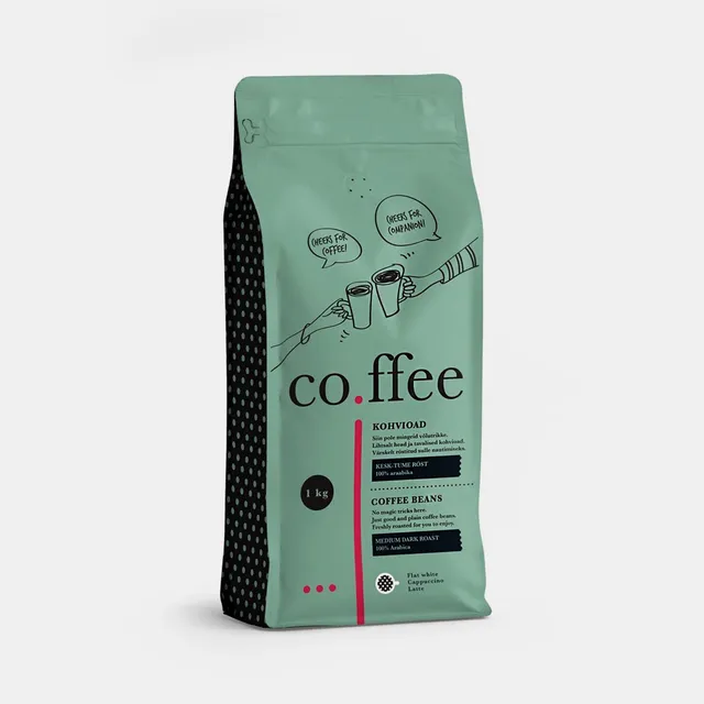 Kohvioad 100% arabica kesk-tume röst