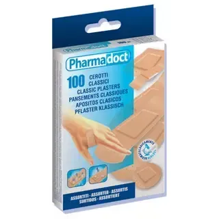 Plaaster Classic Mix, PHARMADOCT, 100 tk