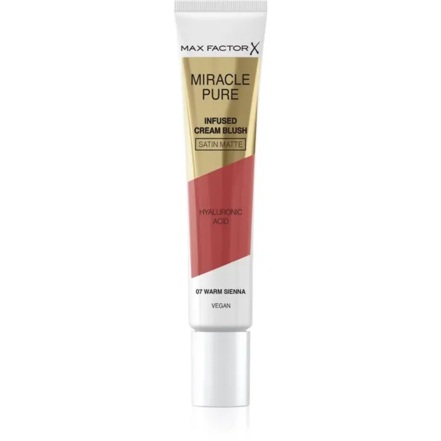 Max Factor Miracle Pure Kreemjas põsepuna varjund 07 Warm Sienna 15 ml