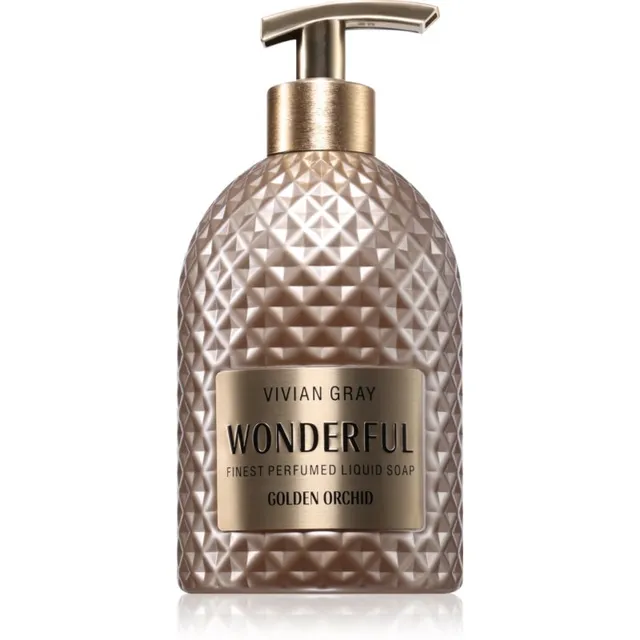 Vivian Gray Wonderful Golden Orchid Luksuslik vedelseep kätele 500 ml