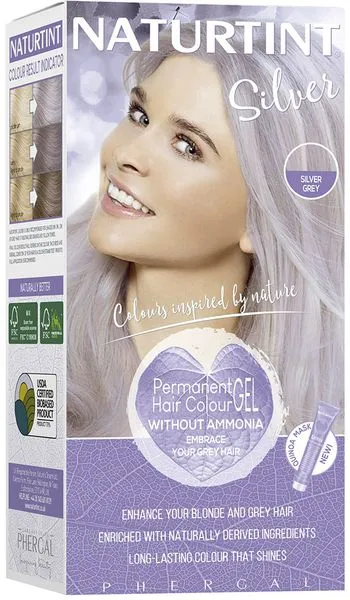 Kauapüsiv ammoniaagivaba juuksevärv SILVER GREY