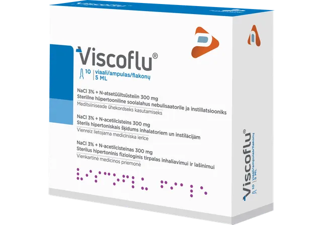 VISCOFLU VIAALID 5ML N10