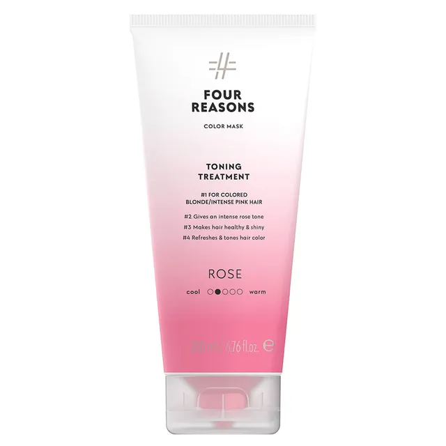 FOUR REASONS Color Mask Toning Treatment Rose 200ml
