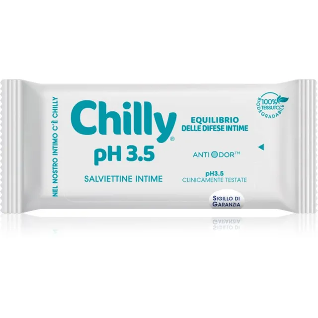 Chilly pH 3.5 Intimate Wipes Intiimpuhastussalvrätikud 12 tk