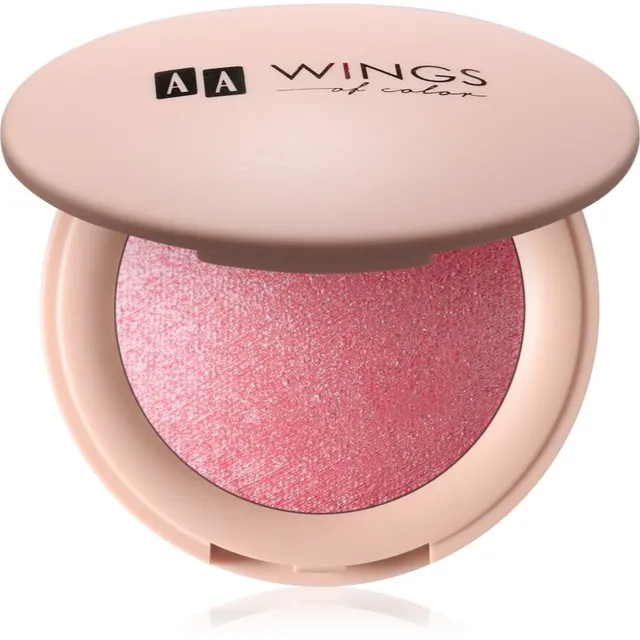 AA Wings of Color Power of Glow Illuminating Blush Valgustpeegeldav põsepuna varjund 02 Berry Rose 4 g