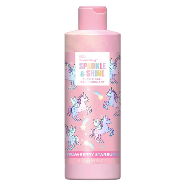 BAYLIS & HARDING Shimmer & Shine Strawberry Starburst Bubble Bath 500ml