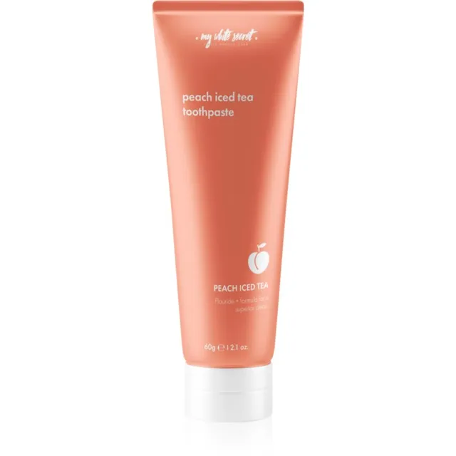 My White Secret Toothpaste Peach Iced Tea Hambapasta 60 g