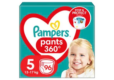Püksmähkmed PAMPERS MP S5 12-17kg 96tk