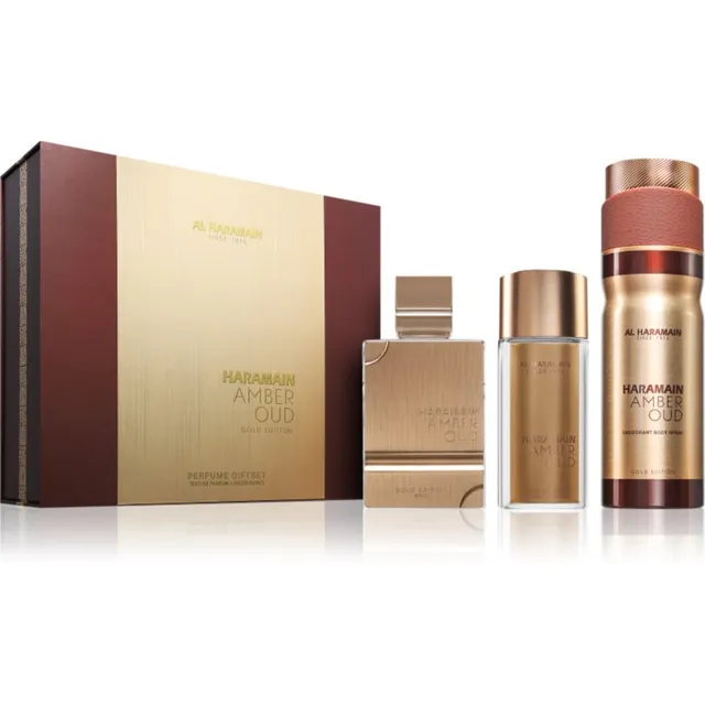 Al Haramain Amber Oud Gold Edition Kinkekomplekt unisex