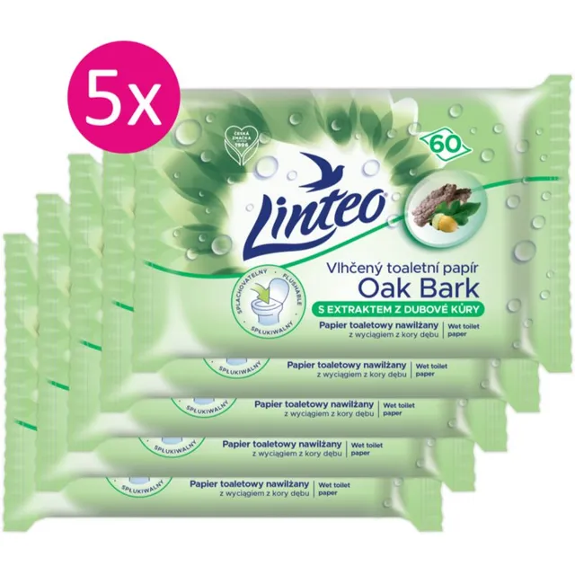 Linteo Wet Toilet Paper niisutatud tualettpaber 60x5 tk