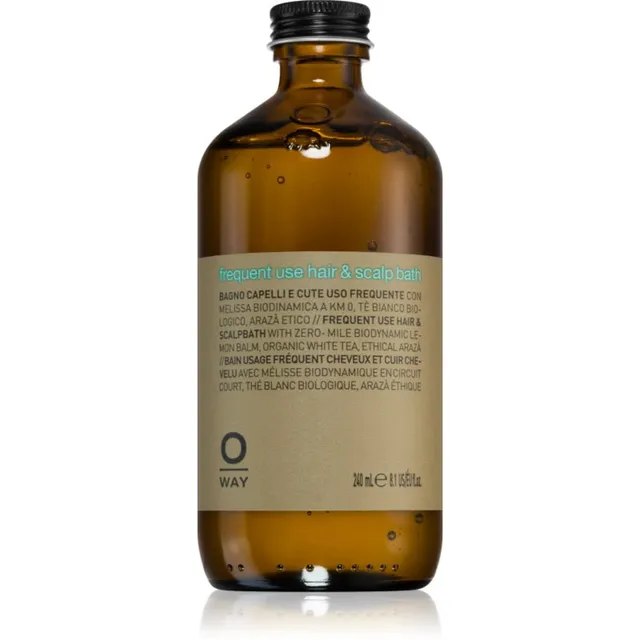 Oway dailyAct Hair & Scalp Bath Õrn šampoon igapäevaseks kasutamiseks juustele ja peanahale 240 ml