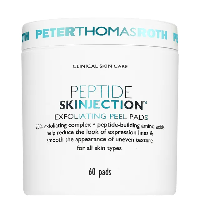 PETER THOMAS ROTH Peptide Skinjection Exfoliating Peel Pads 60pads