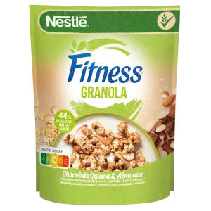 Hommikusöök Fitness Granola Quinoa, sokolaadi ja pähklitega, NESTLÉ, 300 g