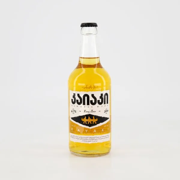 Kayaki hele õlu alk.4.7% vol 500ml Gruusia