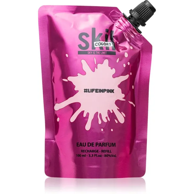 Skil Colors Life in Pink Parfüümvesi täitepakend naistele 100 ml