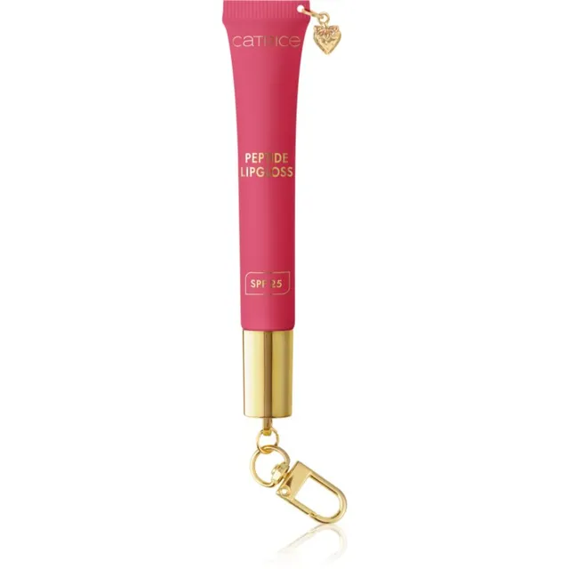 Catrice The Summer Edit Peptide Lipgloss Huuleläige peptiididega SPF 25 C01 Strawberry Sorbet 11.5 ml