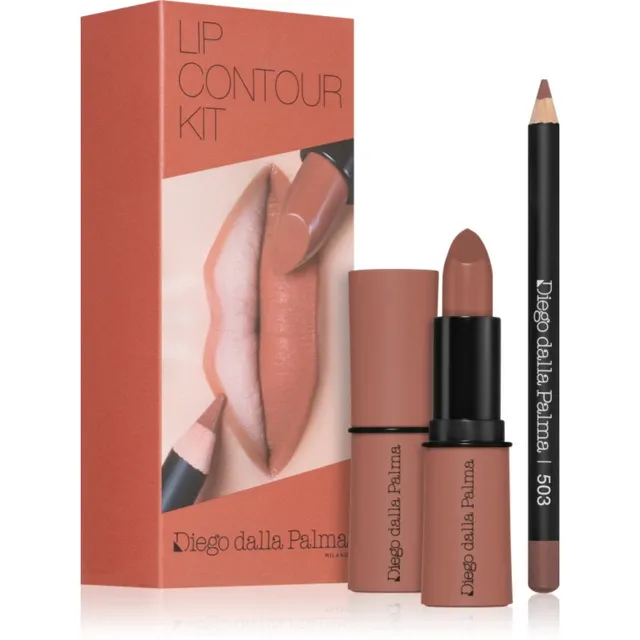 Diego dalla Palma Lip Contour Kit Huulepulkade komplekt varjund 503 CARAMEL 5.1 g