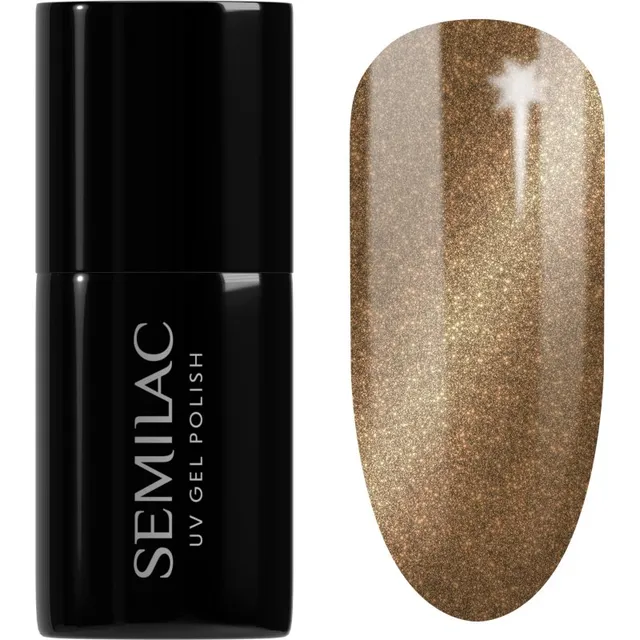 Semilac UV Hybrid Brides Babes Geelküünelakk UV / LED lambiga kasutamiseks varjund 487 The It Girl 7 ml
