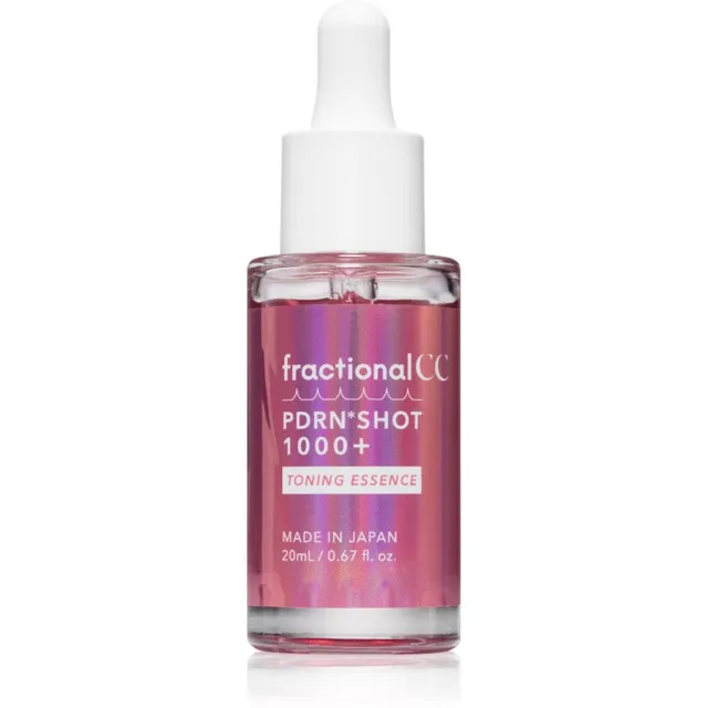fractional CC PDRN Shot 1000+ Toning Essence Noorendav näoessents ühtlase nahatooni jaoks 20 ml