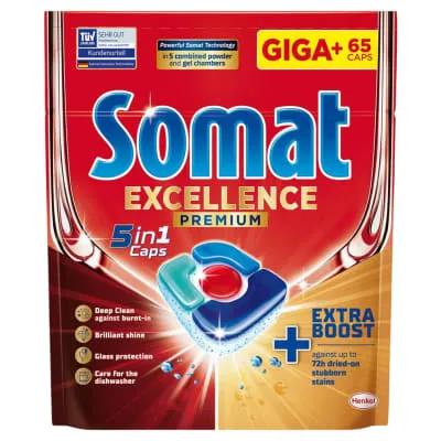 Nõudepes.mas. tab. Somat Excell Pr. 5in1 65tk