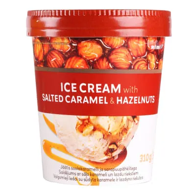 Jäätis soolakar.-sarapuupäh. Rimi 310g/500ml