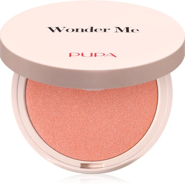 PUPA Milano Wonder Me Natural Effect Blush Kompaktne põsepuna loomuliku ilme andmiseks varjund 008 So Cozy - Matt 4 g