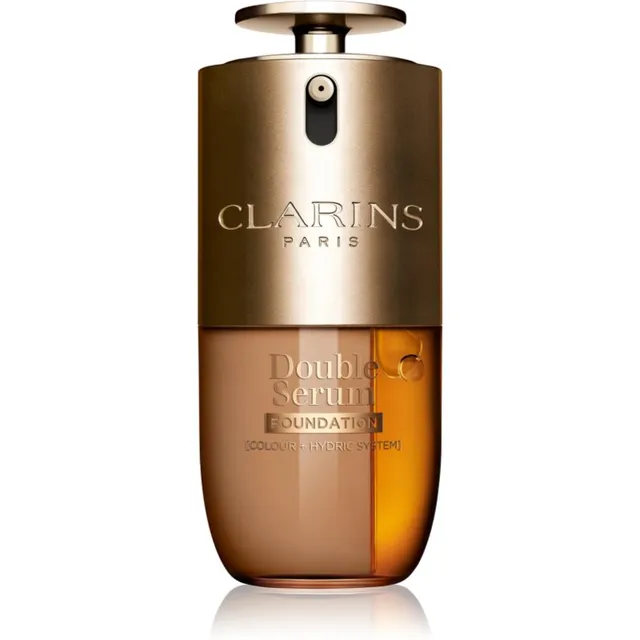 Clarins Double Serum Foundation Vananemisvastane ja valgustpeegeldav jumestuskreem varjund M5N 30 ml