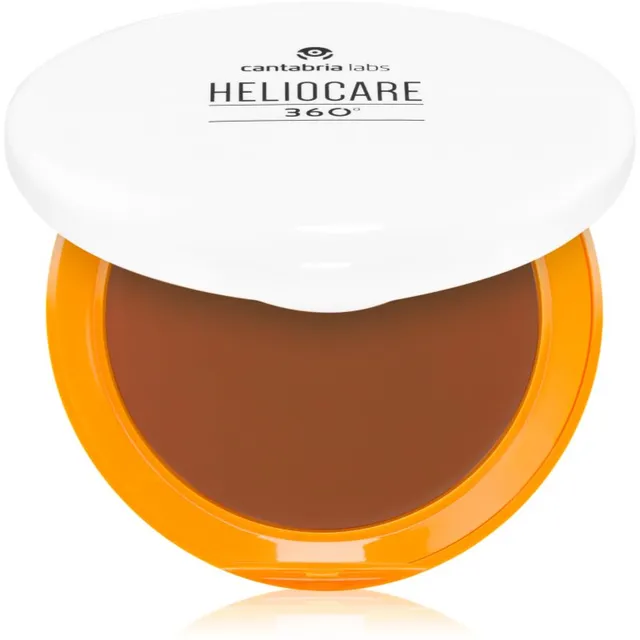 Heliocare 360° Oil-Free Compact Kompaktne puuder-jumestuskreem SPF 50+ varjund Bronze 10 g