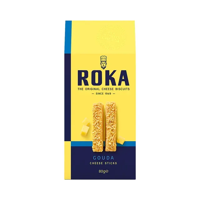 Juustupulgad Gouda juustuga, ROKA, 80g
