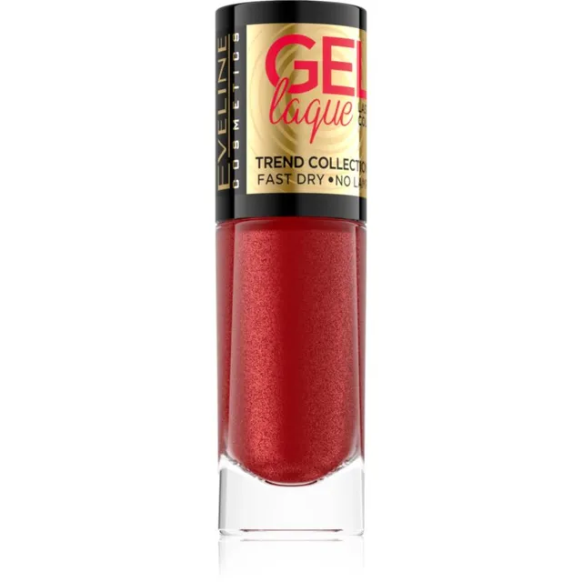 Eveline Cosmetics 7 Days Gel Laque Nail Enamel Geelküünelakk ilma UV / LED-lampide kasutamiseta varjund 208 8 ml