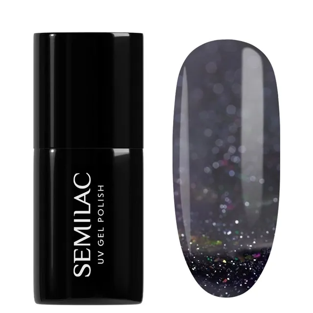 SEMILAC UV Gel Nail Polish No.611 Violet Night 7ml