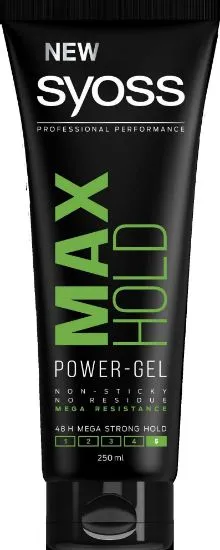 Syoss STYL. juuksegeel MAX HOLD 250ml