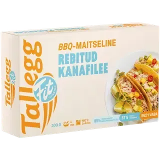 Tallegg Fit! Bbq-Maitseline Rebitud Kanafilee 300G