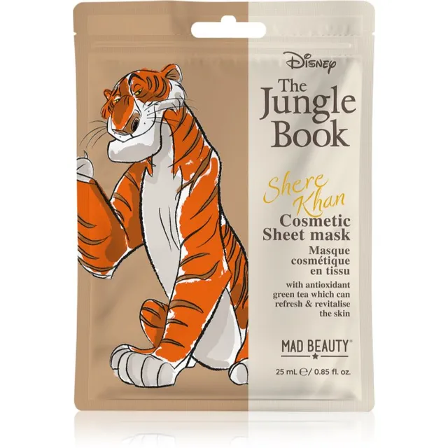Mad Beauty The Jungle Book Sheet Mask - Shere Khan Lehtmask 25 ml