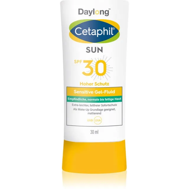 Daylong Cetaphil SUN Sensitive Gel-Fluid Kerge kaitsev vedelik tundlikule nahale SPF 30 30 ml