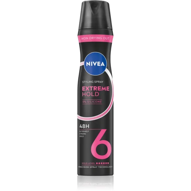 NIVEA Extreme Hold Juukselakk - tugev hoidvus 250 ml