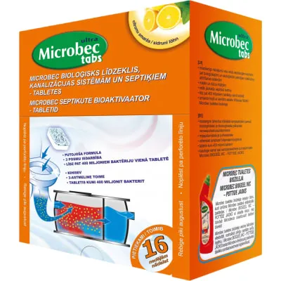 Microbec septikute bioaktivaator tablett 1tk