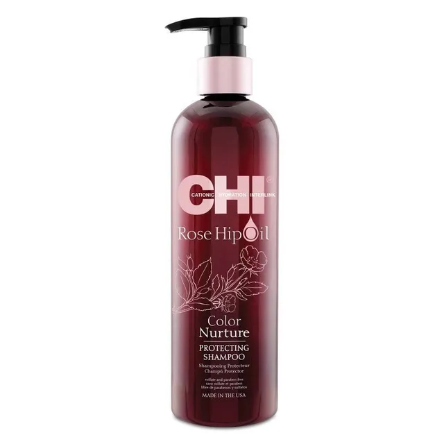 CHI Rose Hip Oil Color Nurture Protecting Shampoo 340ml