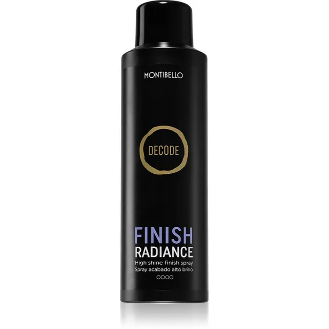 Montibello Decode Finish Radiance Spray Kiiresti kuivav juukseprei sära andmiseks 200 ml