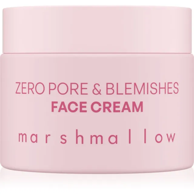 Nacomi Zero Pore & Blemishes Näokreem nahadefektide hoolduseks MARSHMALLOW 40 ml
