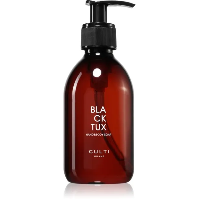 Culti Milano Hand&Body Black Tux Vahutav keha- ja käteseep 250 ml