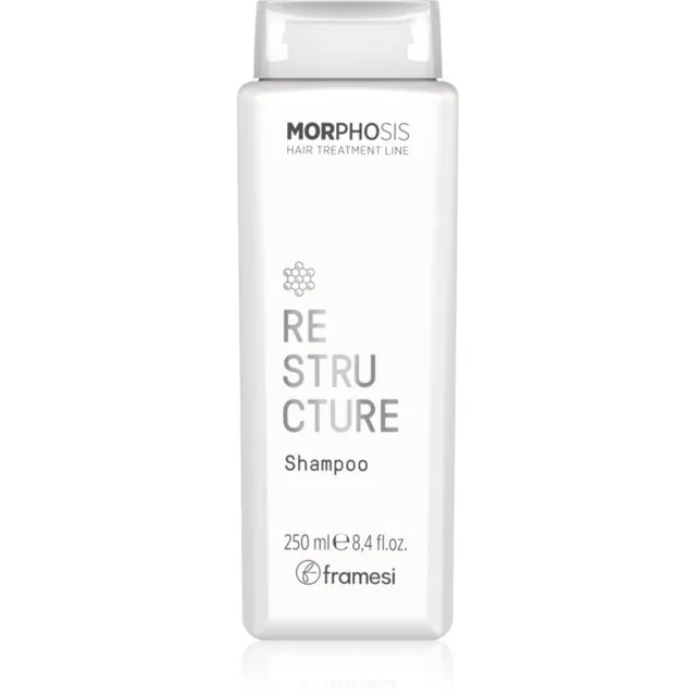 Framesi Morphosis Restructure Tugevdav šampoon kahjustatud juustele 250 ml