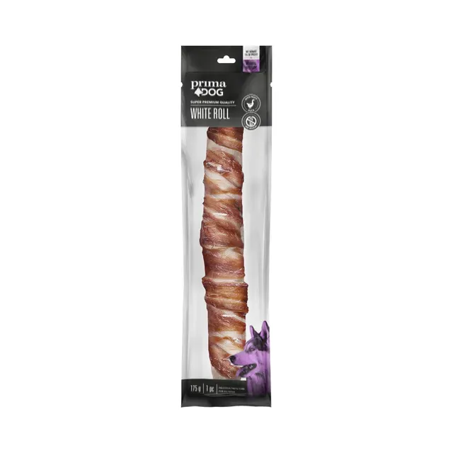 Täiendsööt. Närimisrull part 38cm, PRIMADOG, 175g