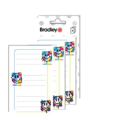 Vihikukleebis Bradley 9tk Emoji