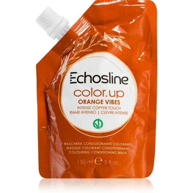 Echosline Color Up Kinnistav värvimask toitva toimega varjund Orange Vibes 150 ml