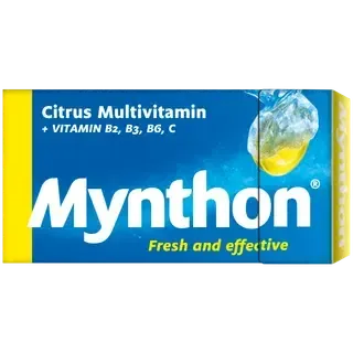 Mynthon Citrus Multivitamin kurgupastillid 34 g