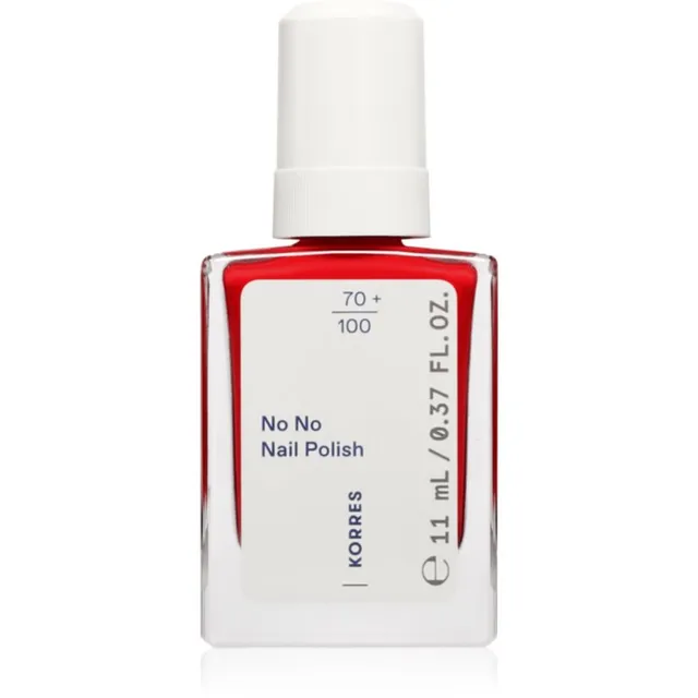 Korres No No Nail Polish Toitev küünelakk varjund 51 True Red 11 ml
