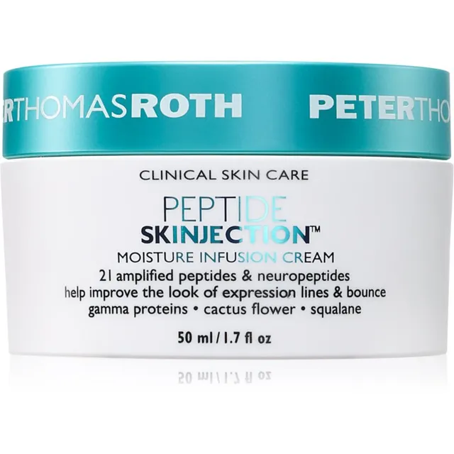 Peter Thomas Roth Peptide Skinjection™ Moisture Infusion Cream Refillable Rahustav ja niisutav kreem peptiididega täidetav 50 ml