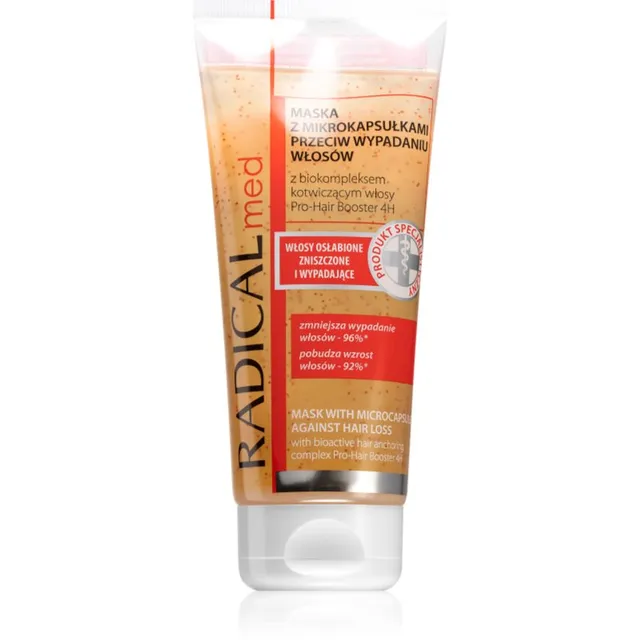 Ideepharm Radical Med Anti Hair Loss Taastav mask juuste väljalangemise vastu 200 ml